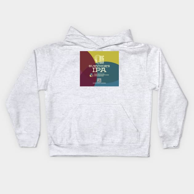 Survivors IPA Logo Kids Hoodie by The Trauma Survivors Foundation